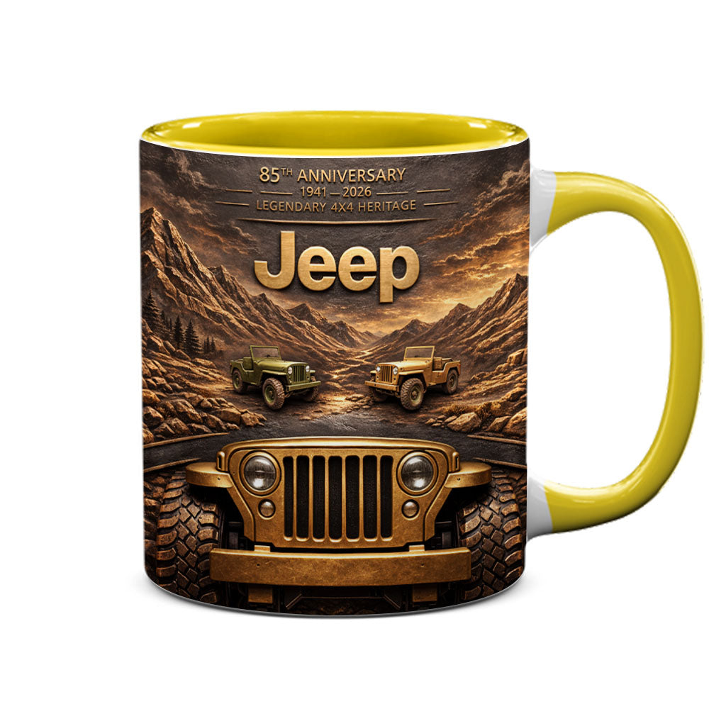 Jeep 85th Anniversary Coffee Accent Mug DN1408261640