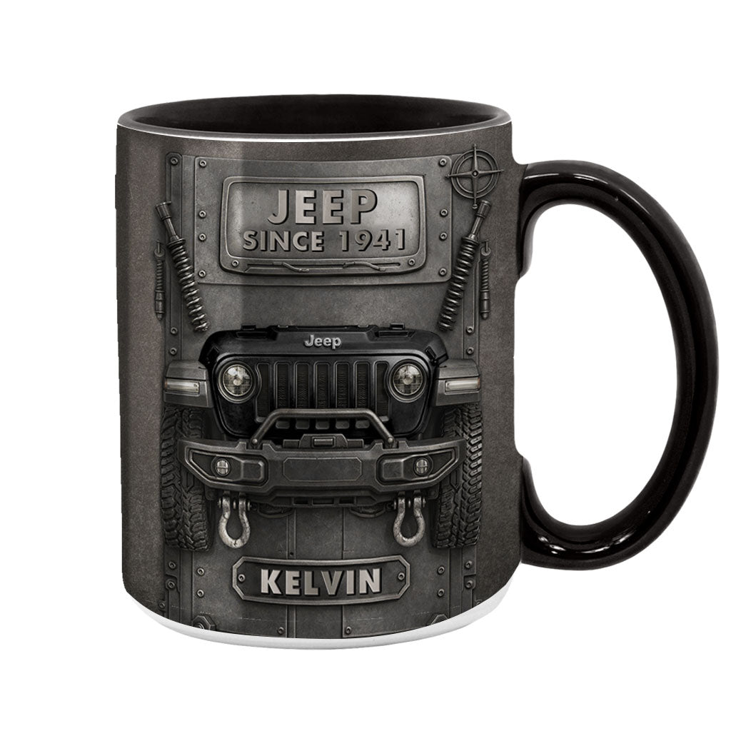 Personalized Jeep Since 1941 Coffee Accent Mug DN1408261655