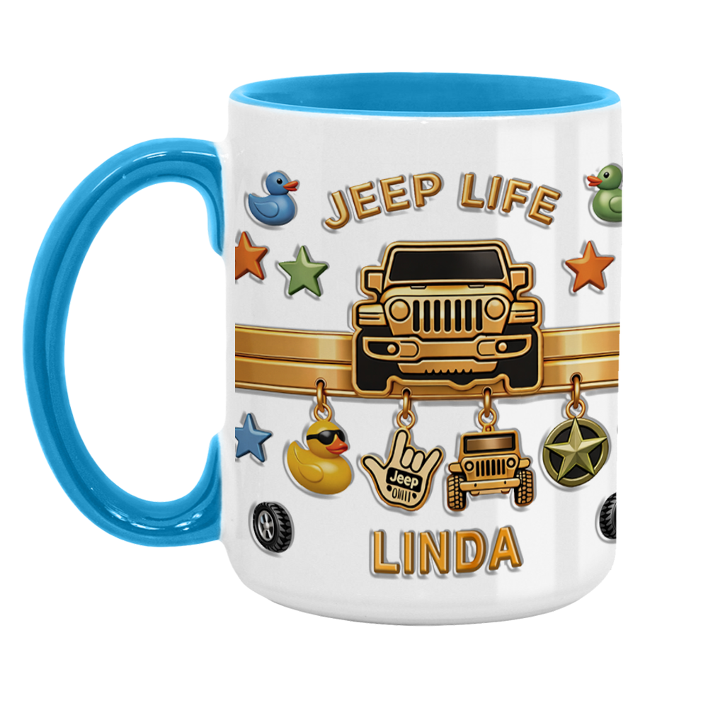 Personalized Jeep Off-Road Coffee Accent Mug Supler Store