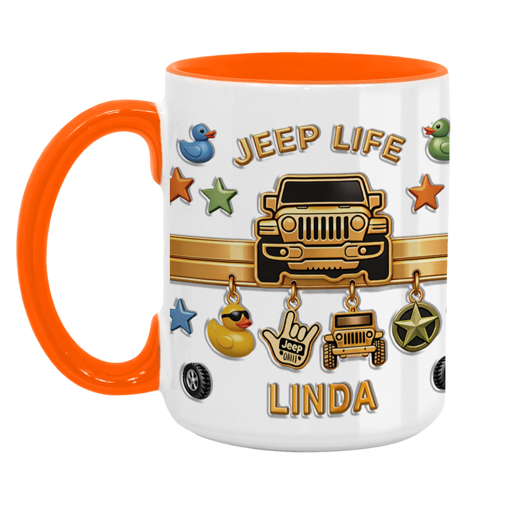Personalized Jeep Off-Road Coffee Accent Mug Supler Store
