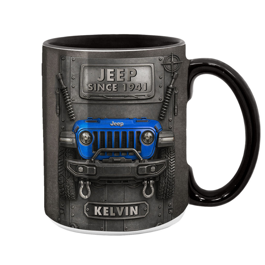 Personalized Jeep Since 1941 Coffee Accent Mug DN1408261655