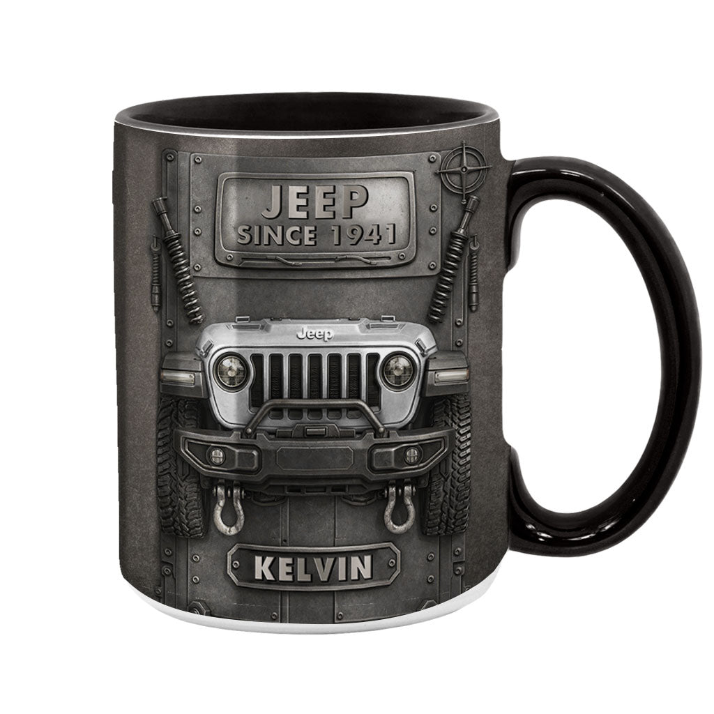 Personalized Jeep Since 1941 Coffee Accent Mug DN1408261655