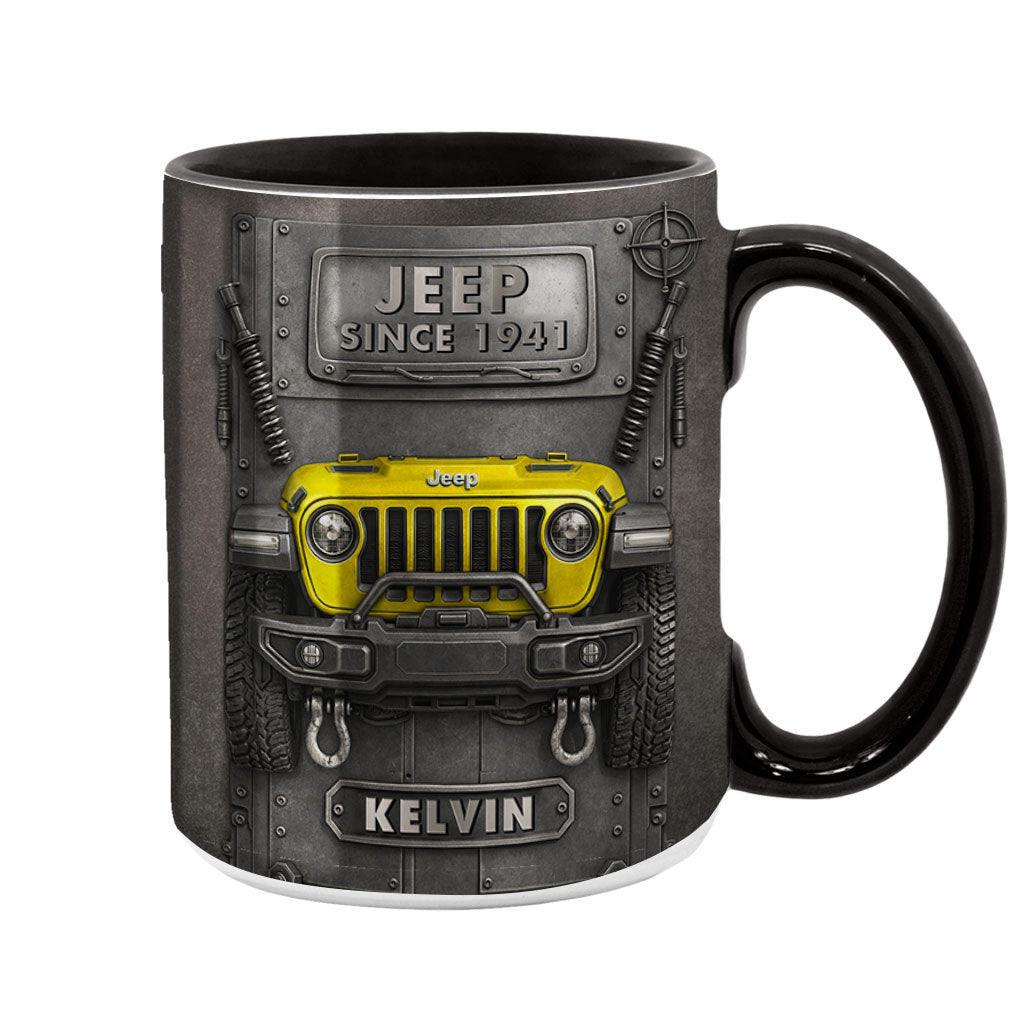Personalized Jeep Since 1941 Coffee Accent Mug DN1408261655