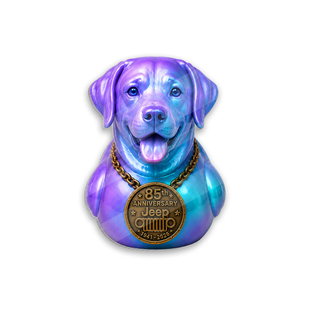 Jeep 85th Anniversary Dog Duck Acrylic Magnet TN2608271507