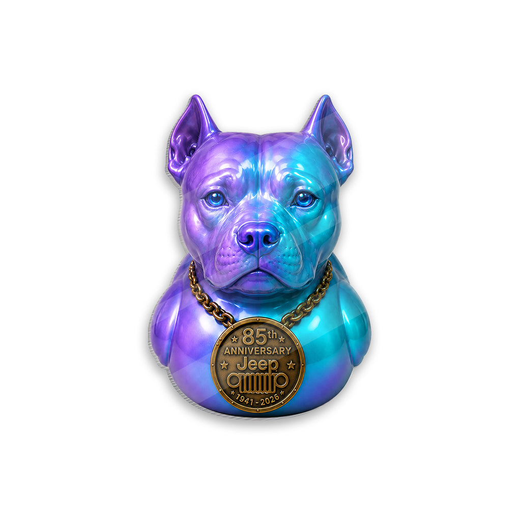 Jeep 85th Anniversary Dog Duck Acrylic Magnet TN2608271507