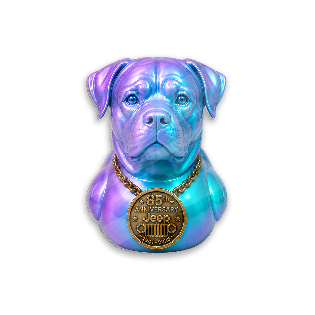 Jeep 85th Anniversary Dog Duck Acrylic Magnet TN2608271507