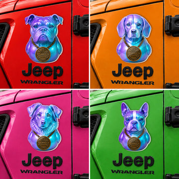 Jeep 85th Anniversary Dog Duck Acrylic Magnet TN2608271507