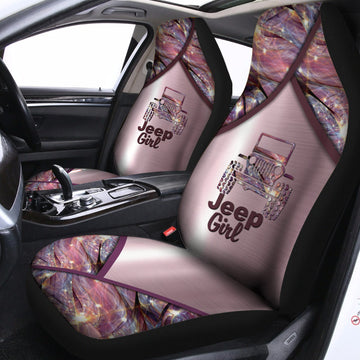 Jeep Girl Marble Car Seat Covers Set Of 2