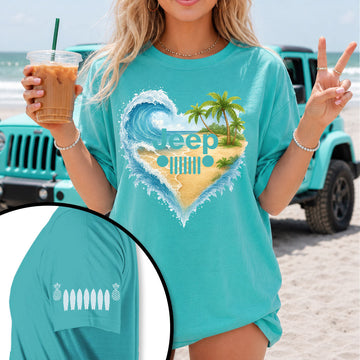 Jeep Girl Loves Beach Shirt TN2407261065