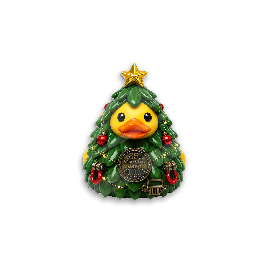 Jeep Christmas Tree Duck 85th Anniversary Acrylic Magnet TN2608271518
