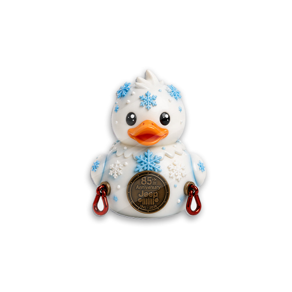 Jeep Christmas Tree Duck 85th Anniversary Acrylic Magnet TN2608271518