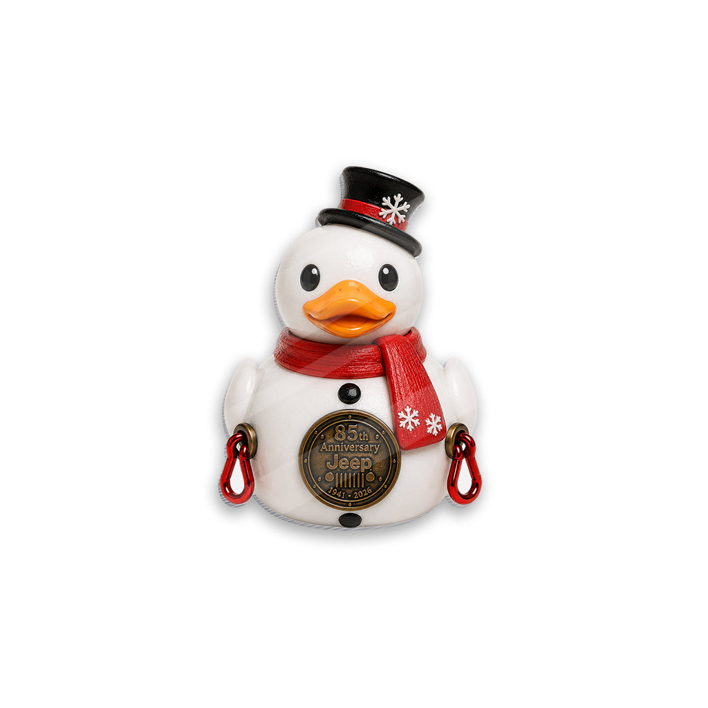 Jeep Christmas Tree Duck 85th Anniversary Acrylic Magnet TN2608271518
