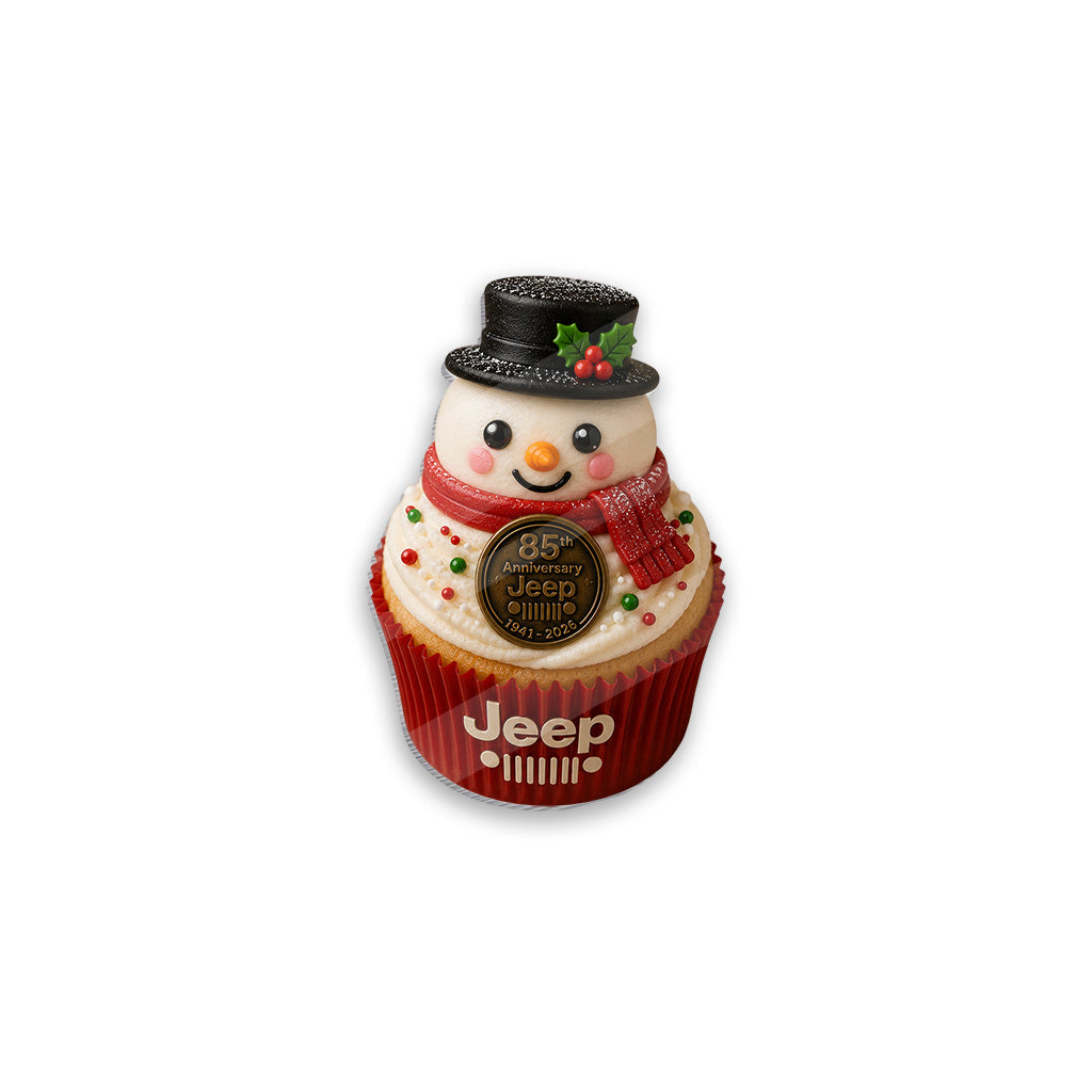 Jeep Christmas Hot Cocoa Duck 85th Anniversary Acrylic Magnet TN2608271517