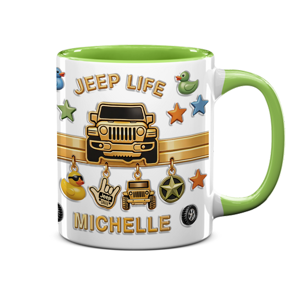 Personalized Jeep Off-Road Coffee Accent Mug Supler Store