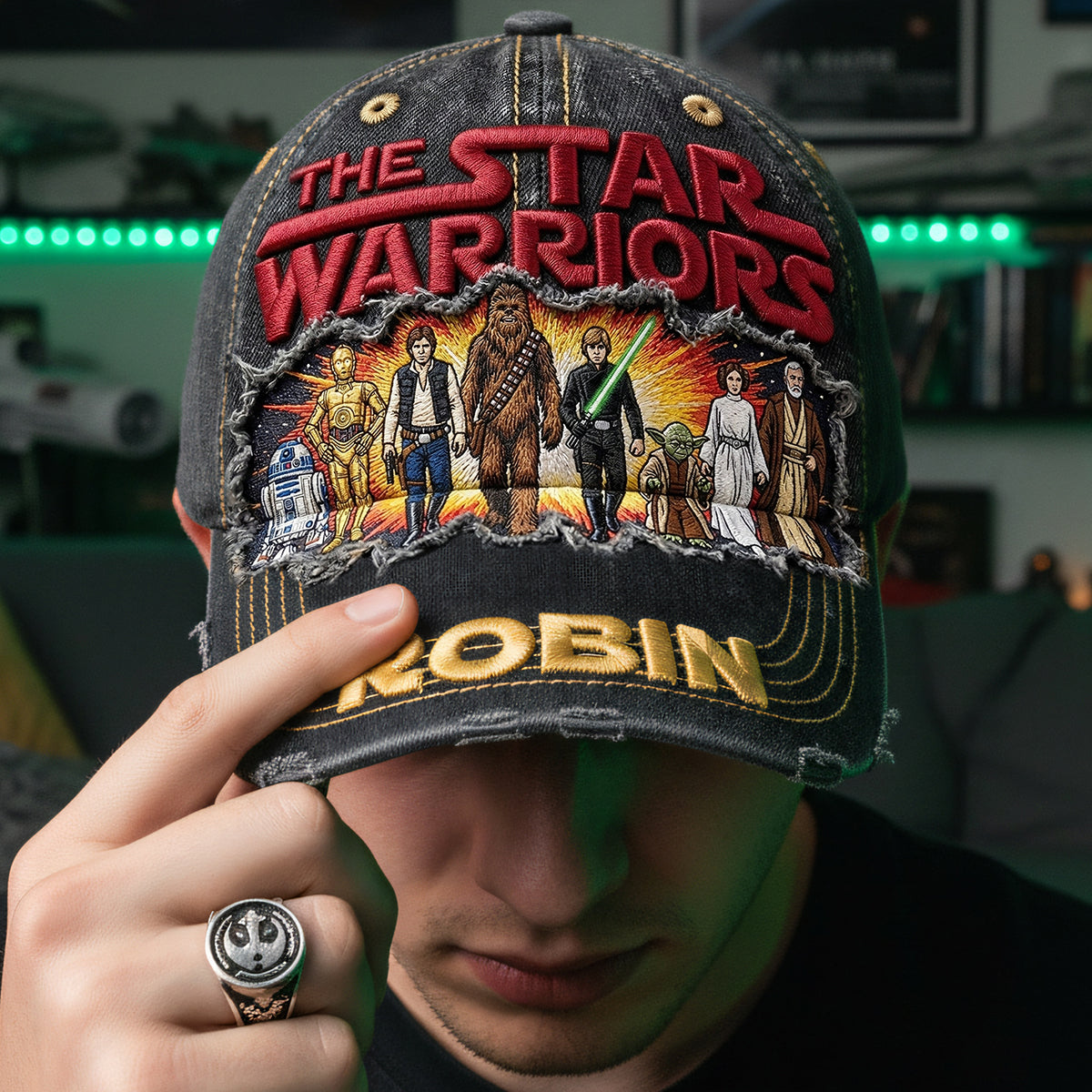 Stwa Galaxy Star Warriors - Personalized Classic Cap - Gift For Movie Fans NL122