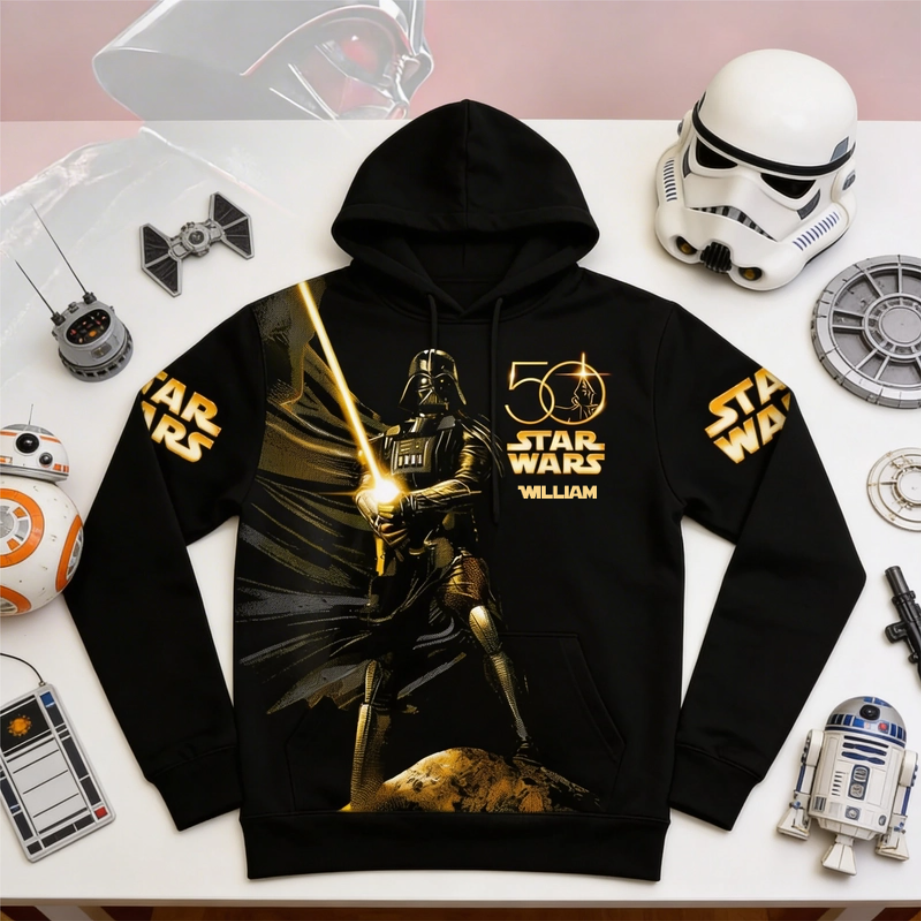 Stwa Galazy Star Celebrating 50th Anniversary - Personalized All Over Shirt - Gift For Movie Fans NL122