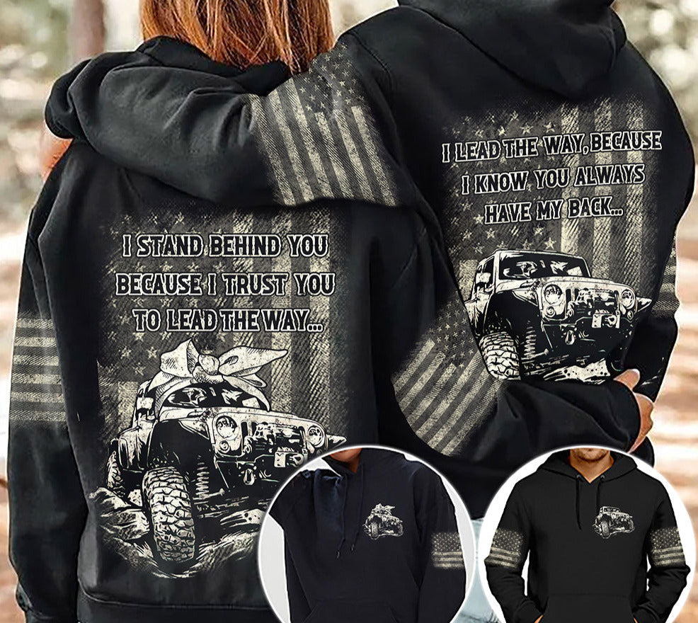 I Lead The Way Jeep Couple All Over Print