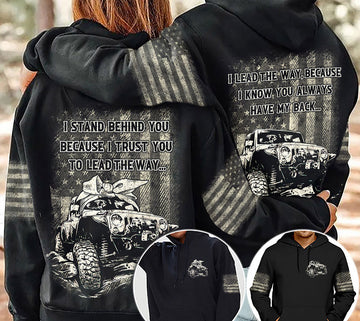 I Lead The Way Jeep Couple All Over Print