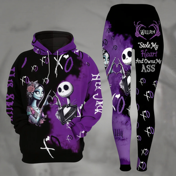 TNBC halloween Stole My Heart And Owns My A$$ Spooky Gifts For Her - Personalized Hoodie Leggings Set-TN1609260235