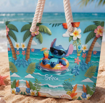 Summer Vibes - Personalized Beach Bag - Vacation Gift for Travelers NL122