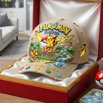 PoMo Celebrate 30 Years Of Trainers - Personalized Classic Cap -  Anniversary Gift For Movie Fans NL122