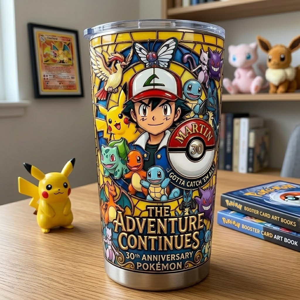 PoMo Celebrate 30th Anniversary - Personalized Tumbler - Gift For Movie Fans BA01