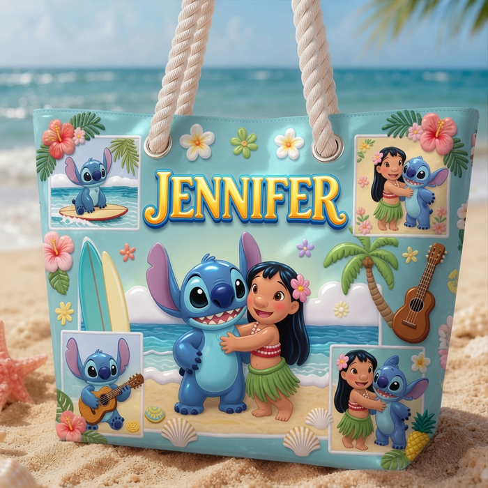 Just Love Sti Summer Vibe - Personalized Beach Bag - Gift For Fan Movies NL122