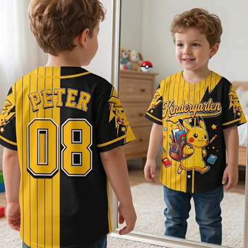 Gotta Catch Grades All - Personalized Baseball Jersey - Back To School Gift - PoMo - image 2