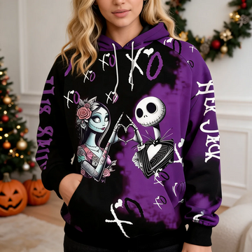 TNBC halloween Stole My Heart And Owns My A$$ Spooky Gifts For Her - Personalized Hoodie Leggings Set-TN1609260235