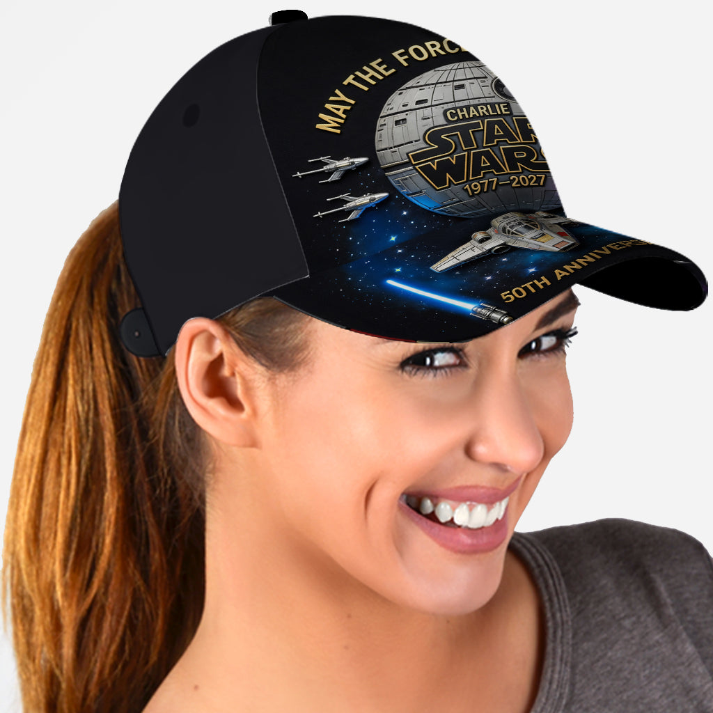 Stwa Galaxy Star Celebrate 50th Anniversary - Personalized Classic Cap - Gift For Movie Fans NL122