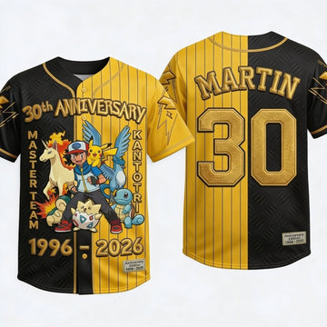 PoMo Celebrate 30th Anniversary - Personalized Baseball Jersey - Gift For Movie Fans BA01