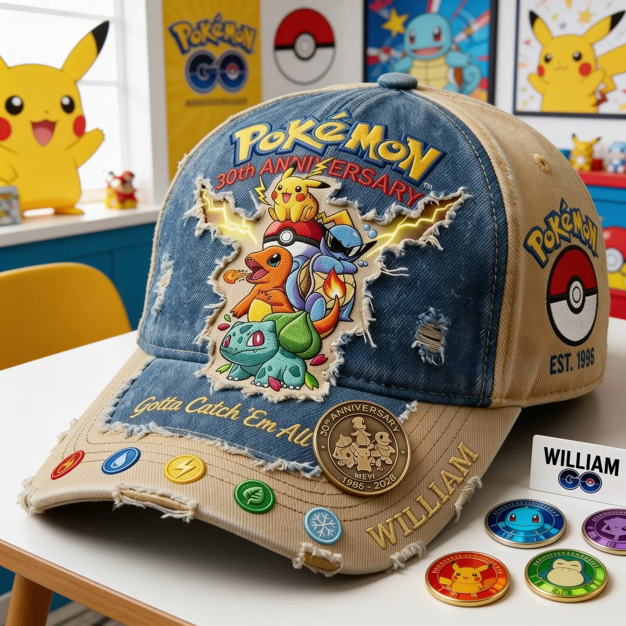 PoMo Celebrate 30 Years Of Legend - Personalized Classic Cap - Anniversary Gift For Movie Fans - image 2
