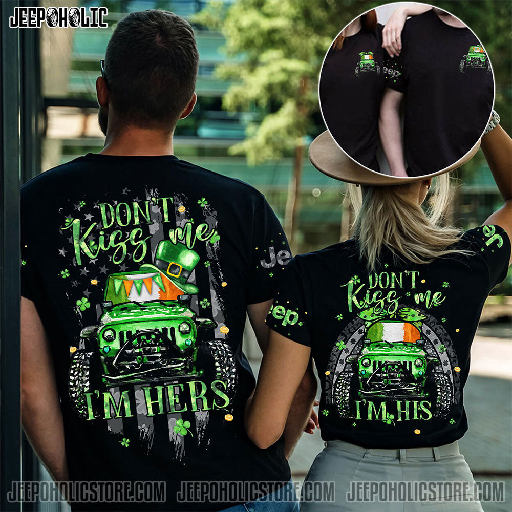 Don't Kiss Me Couple Jeep All Over Print - image 2