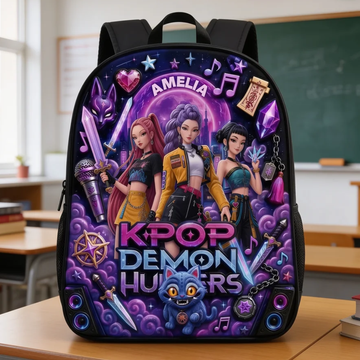 Just Loves Fantasy Girl - Personalized Backpack, Lunch Bag, Pencil Case & Water Bottle - Back to School Gifts - image 2