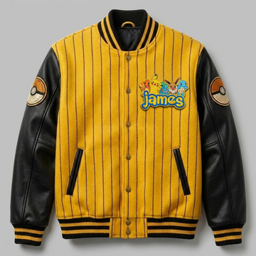 PoMo Celebrate 30 Years Of Catching Them All - Personalized Varsity Jacket - Anniversary Gift For Movie Fans-TN1609260223