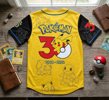 PoMo Celebrate 30th Anniversary - Personalized Baseball Jersey - Gift For Movie Fans BA01