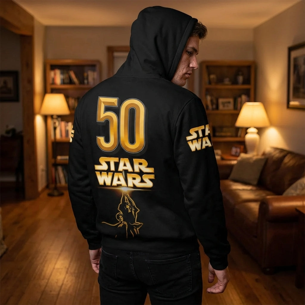 Stwa Galazy Star Celebrating 50th Anniversary - Personalized All Over Shirt - Gift For Movie Fans NL122