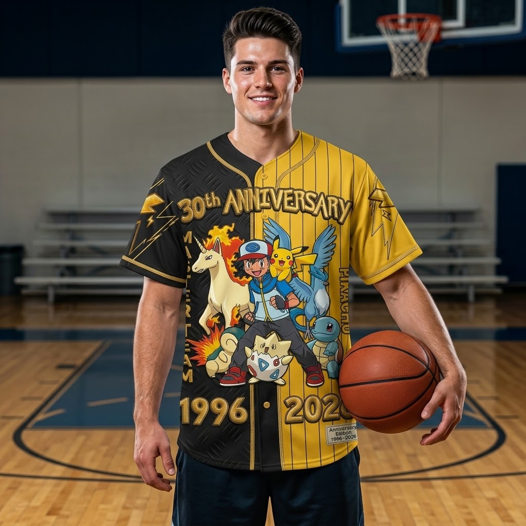 PoMo Celebrate 30th Anniversary - Personalized Baseball Jersey - Gift For Movie Fans BA01