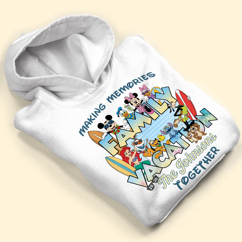 Whimsical Family Vacation Matching Shirt, Personalized Gifts For Families 02QHTI190626 - image 3