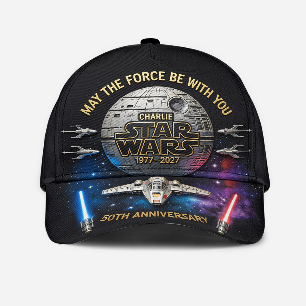 Stwa Galaxy Star Celebrate 50th Anniversary - Personalized Classic Cap - Gift For Movie Fans NL122