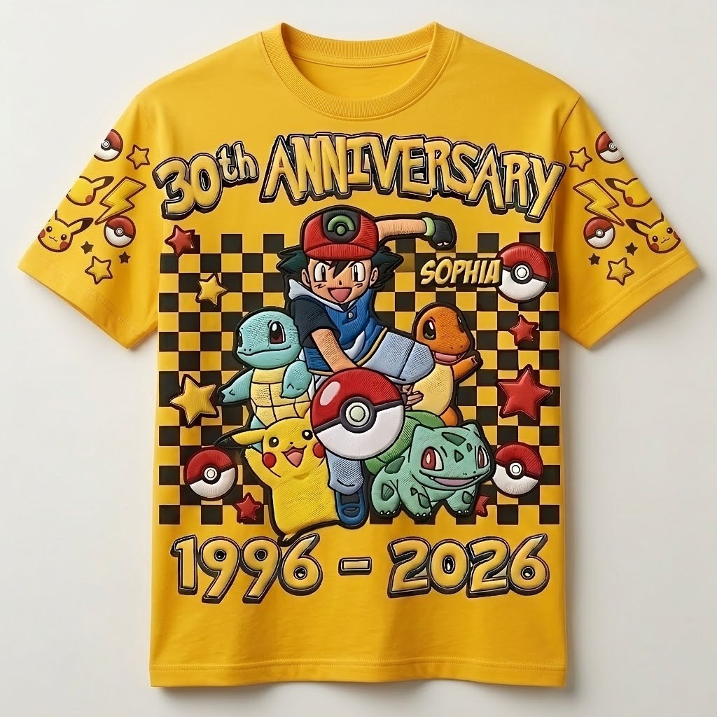 PoMo Celebrate 30th Anniversary - Personalized All Over Shirt - Gift For Movie Fans BA01