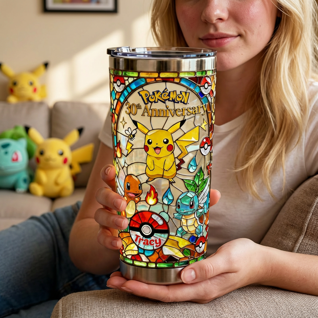 PoMo Celebrate 30th Anniversary - Personalized Tumbler - Gift For Movie Fans NL122