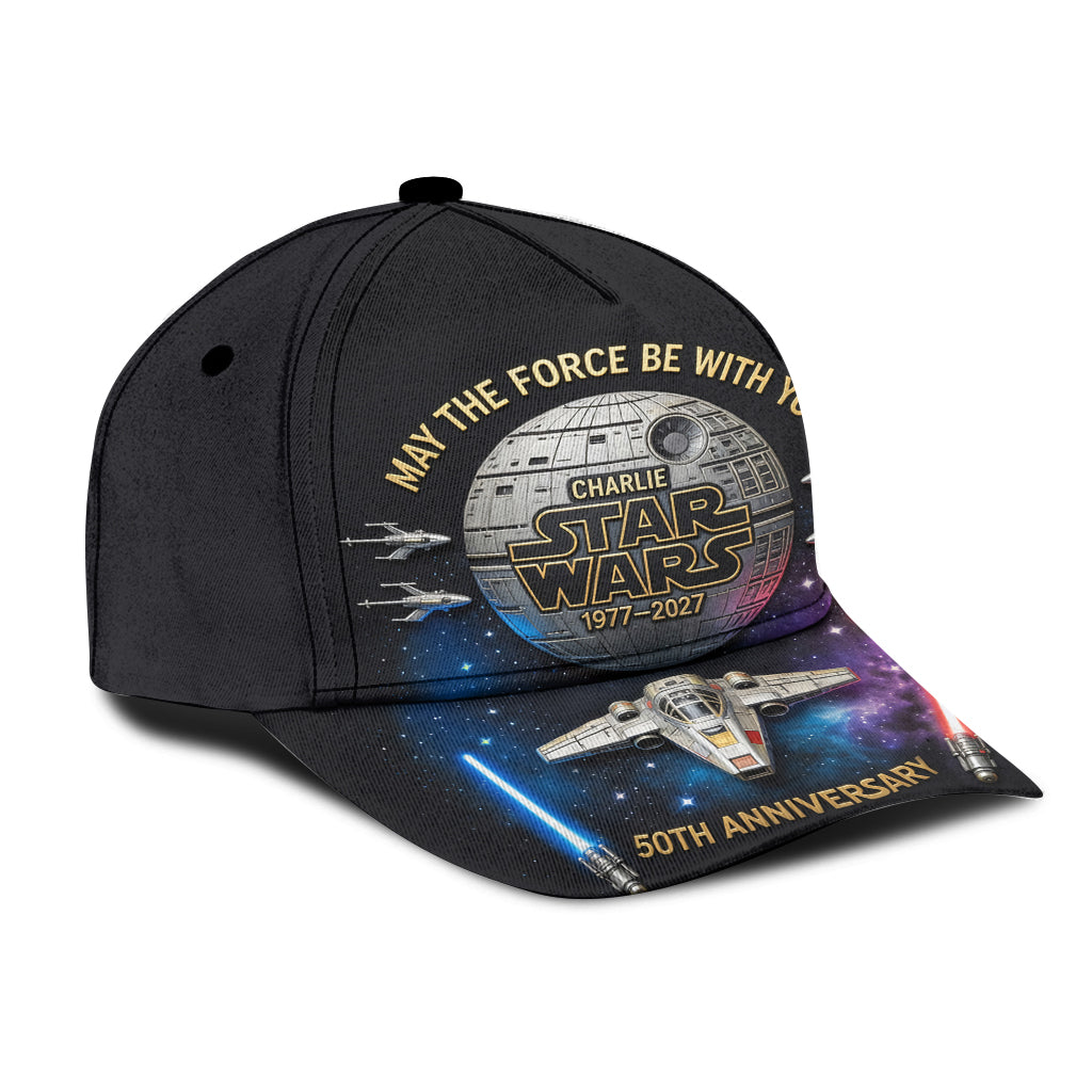 Stwa Galaxy Star Celebrate 50th Anniversary - Personalized Classic Cap - Gift For Movie Fans NL122