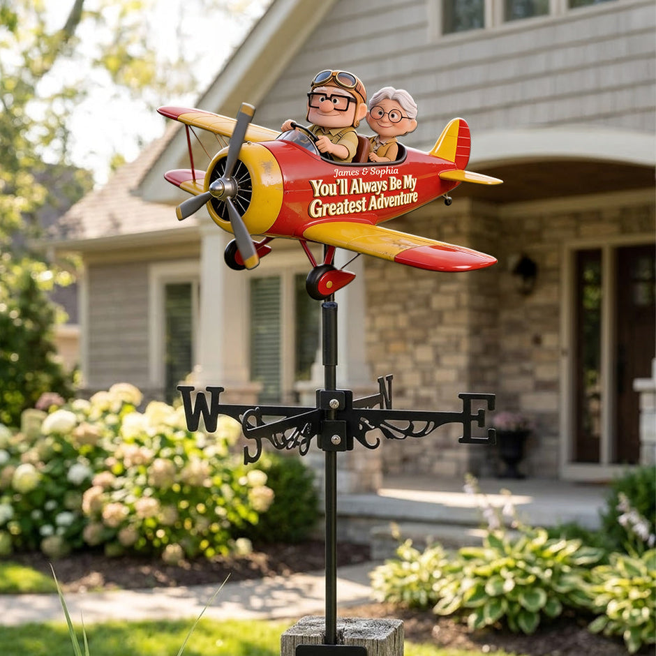 DSNY My Greatest Adventure - Personalized Weather Vane - Gift For Family