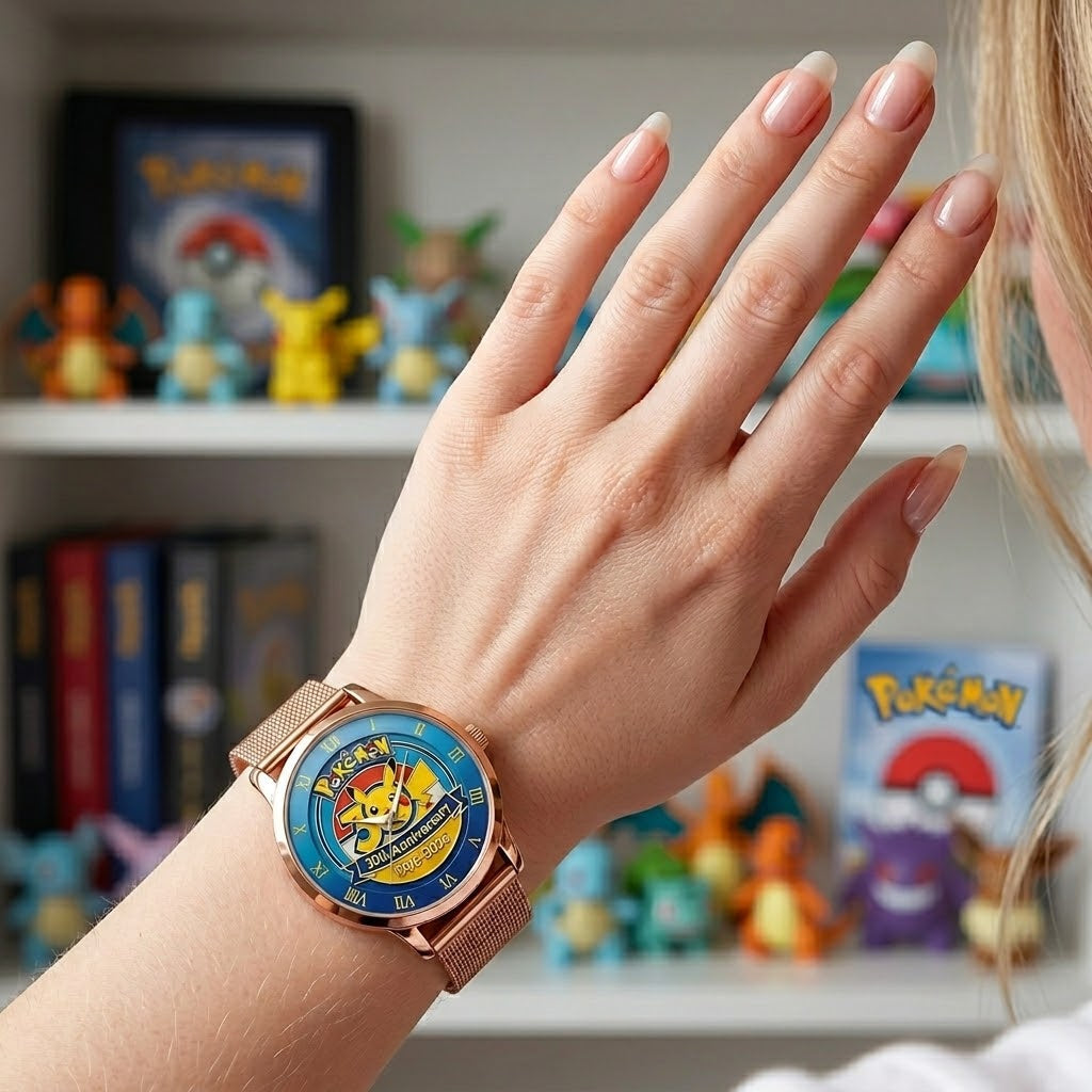 PoMo Celebrate 30th Anniversary - Personalized Hand Watch - Gift For Movie Fans NL122