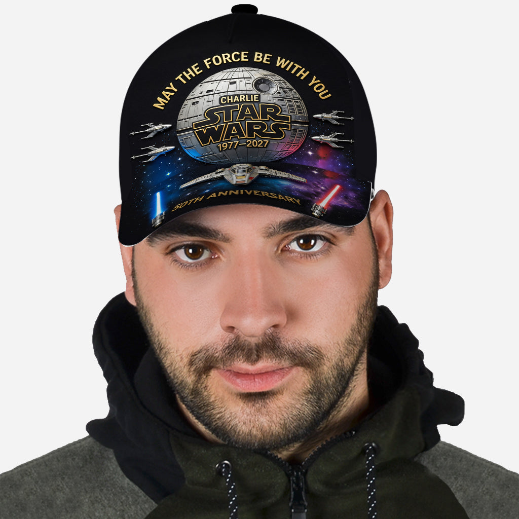 Stwa Galaxy Star Celebrate 50th Anniversary - Personalized Classic Cap - Gift For Movie Fans NL122