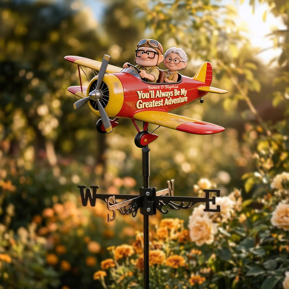 DSNY My Greatest Adventure - Personalized Weather Vane - Gift For Family