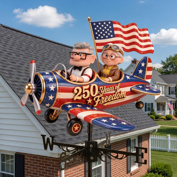 DSNY You Are My Greatest Adventure - Personalized Weather Vane - Gift For Family, Patriots NL122