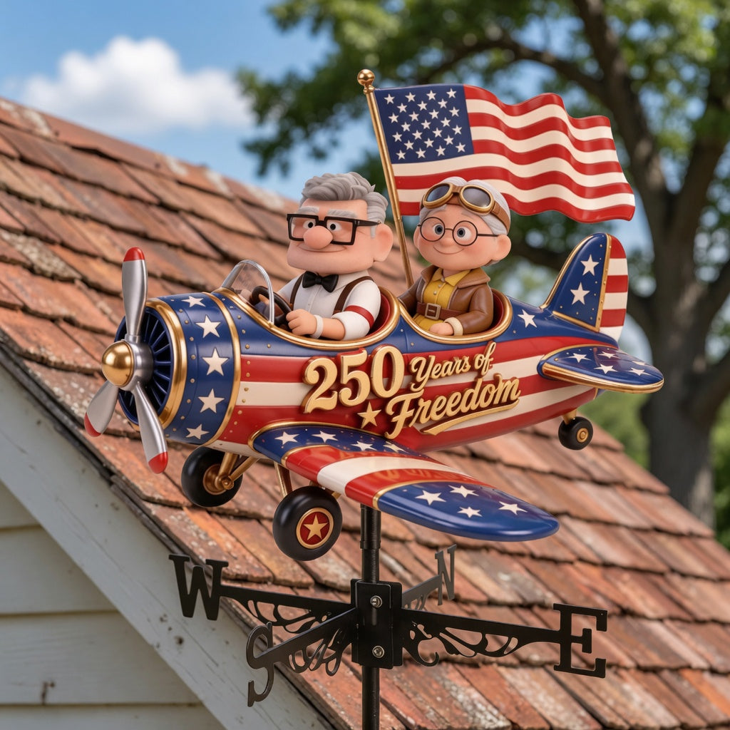 DSNY You Are My Greatest Adventure - Personalized Weather Vane - Gift For Family, Patriots NL122