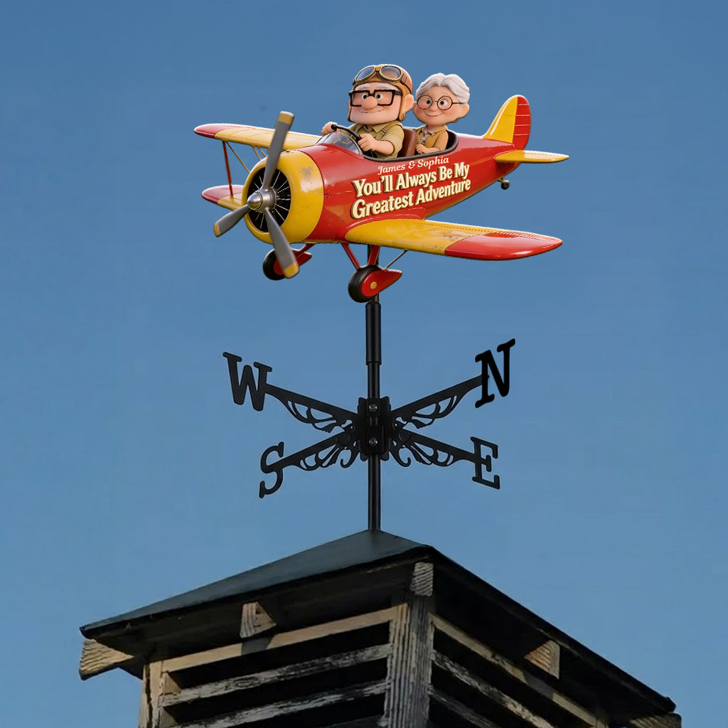 DSNY My Greatest Adventure - Personalized Weather Vane - Gift For Family
